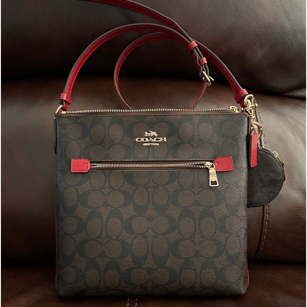 Rowan File Bag In Signature Canvas With Circular … - image 1